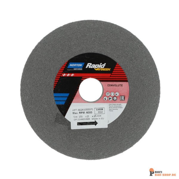 nortonschleifmittel/NORTON_schleifmittel_66261055371 Convolute Wheels Norton-Ser-1000 Long Life-152.4x25.40x25.4_MED_139458